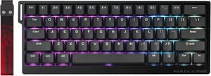 Hyekit x FGG MADLIONS MAD 60 HE RGB 60% Wired Magnetic Switch Mechanical Gaming Keyboard with Adjustable Actuation, 8000 Hz Polling Rate, Rapid Trigger Mode, Hall Effect Switches, for PC/Mac, Black Hyekit x FGG MADLIONS MAD 60 HE RGB 60% Wired Magnetic Switch Mechanical Gaming Keyboard with Adjustable Actuation, 8000 Hz Polling Rate, Rapid Trigger Mode, Hall Effect Switches, for PC/Mac, Black