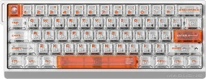 MADLIONS MAD60 V2 60% Magnetic Switch Gaming Keyboard, Fog White
Hall Effect Hot-Swappable Keyboard, Rapid Trigger, 8000Hz Polling, Adjustable Actuation, RGB and Web Driver for PC/Mac MADLIONS MAD60 V2 60% Magnetic Switch Gaming Keyboard, Fog White
Hall Effect Hot-Swappable Keyboard, Rapid Trigger, 8000Hz Polling, Adjustable Actuation, RGB and Web Driver for PC/Mac