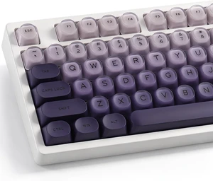 Tliquid Foundation Purple HOA Keycaps for Mechanical Keyboards
Translucent purple gradient design, HOA profile, double-shot ABS PC material, 128-key full set, frosted surface fingerprints Tliquid Foundation Purple HOA Keycaps for Mechanical Keyboards
Translucent purple gradient design, HOA profile, double-shot ABS PC material, 128-key full set, frosted surface fingerprints