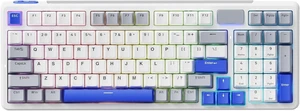 Rapoo V700DIY-98 Wireless Mechanical Keyboard, BT5.0 + 2.4GHz, Hot Swappable Custom Gaming Keyboard, Speed Silver Linear Switch, 16.8M Per-Key RGB, Gasket Mount, Creamy Sound, Full Anti-Ghosting, Blue Rapoo V700DIY-98 Wireless Mechanical Keyboard, BT5.0 + 2.4GHz, Hot Swappable Custom Gaming Keyboard, Speed Silver Linear Switch, 16.8M Per-Key RGB, Gasket Mount, Creamy Sound, Full Anti-Ghosting, Blue