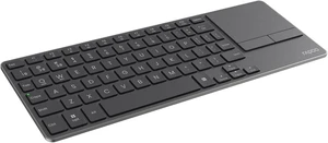 Rapoo Mini Wireless Keyboard with Touchpad, Multi-Device HTPC Keyboard for PC-Connected TV/Tablet/Steam Deck/Gaming Console/Raspberry Pi/Mini PC - Support Touch Gestures for Windows & Mac Rapoo Mini Wireless Keyboard with Touchpad, Multi-Device HTPC Keyboard for PC-Connected TV/Tablet/Steam Deck/Gaming Console/Raspberry Pi/Mini PC - Support Touch Gestures for Windows & Mac