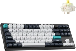 Keychron Q3 Max Wireless 2.4 GHz Bluetooth Custom Mechanical Keyboard
Full Aluminum Body, QMK Launcher, TKL Layout RGB with Hot-swappable Gateron Banana Switch Compatible with Mac Windows Linux Keychron Q3 Max Wireless 2.4 GHz Bluetooth Custom Mechanical Keyboard
Full Aluminum Body, QMK Launcher, TKL Layout RGB with Hot-swappable Gateron Banana Switch Compatible with Mac Windows Linux