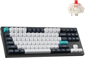 Keychron Q3 Max Wireless 2.4 GHz Bluetooth Custom Mechanical Keyboard
Full Aluminum Body, QMK Launcher, TKL Layout RGB with Hot-swappable Gateron Banana Switch Compatible with Mac Windows Linux