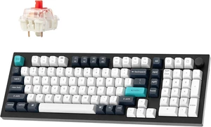 Keychron Q5 Max Wireless 2.4 GHz Bluetooth Custom Mechanical Keyboard
QMK Launcher, Full Aluminum Body, 96% Layout with Hot-swappable Gateron Red Switch for Mac Windows Linux - Black Keychron Q5 Max Wireless 2.4 GHz Bluetooth Custom Mechanical Keyboard
QMK Launcher, Full Aluminum Body, 96% Layout with Hot-swappable Gateron Red Switch for Mac Windows Linux - Black