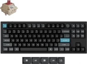 Keychron Q3 Ultra Wireless Mechanical Keyboard 8KHz Polling Rate, TKL 2.4G/Bluetooth 5.3/Wired Up to 660 Hours Long Battery Life, Hot-Swappable Aluminum RGB Gaming ZMK for Mac/Windows/Linux-Black Keychron Q3 Ultra Wireless Mechanical Keyboard 8KHz Polling Rate, TKL 2.4G/Bluetooth 5.3/Wired Up to 660 Hours Long Battery Life, Hot-Swappable Aluminum RGB Gaming ZMK for Mac/Windows/Linux-Black