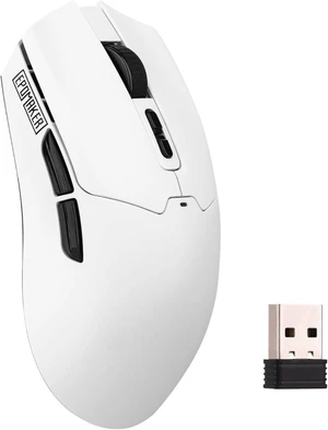 EPOMAKER Click Lite Wireless Gaming Mouse, 800 to 12,000 DPI Adjustable, PAW3311 Sensor, 500mAh, 59g, 2.4G/BT/USB-C Rechargeable Wireless Mouse with 5 Programmable Buttons for PC/Mac/Linux (White) EPOMAKER Click Lite Wireless Gaming Mouse, 800 to 12,000 DPI Adjustable, PAW3311 Sensor, 500mAh, 59g, 2.4G/BT/USB-C Rechargeable Wireless Mouse with 5 Programmable Buttons for PC/Mac/Linux (White)