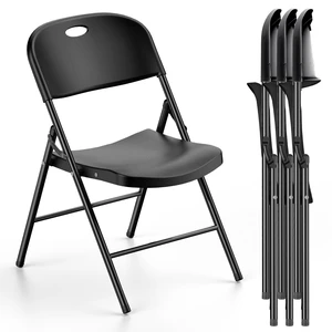 350 Weight Limit Heavy Duty Plastic Folding Chair with Reinforced Steel Frame for Indoor and Outdoor, Wedding, Party, Restaurant, Meeting Room, Patio and Garden 350 Weight Limit Heavy Duty Plastic Folding Chair with Reinforced Steel Frame for Indoor and Outdoor, Wedding, Party, Restaurant, Meeting Room, Patio and Garden
