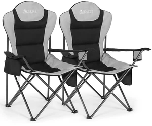 Camping Chairs for Adults, Heavy Duty Camping Chairs 2 Pack Support 380lbs | Folding Chairs for Outside, Portable Travel Outdoor Camp Chair with Cup Holder & Cooler Bag, Sports Chairs for Baseball Camping Chairs for Adults, Heavy Duty Camping Chairs 2 Pack Support 380lbs | Folding Chairs for Outside, Portable Travel Outdoor Camp Chair with Cup Holder & Cooler Bag, Sports Chairs for Baseball