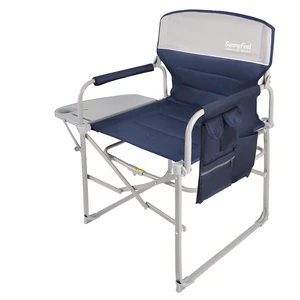 Oversized Directors Camping Chair for Adults with Side Table Portable Folding Chair 500 LBS with Padded Back, Cup Holder, Side Pocket & Carry Bag for Camping, Fish, Lawn, Beach Oversized Directors Camping Chair for Adults with Side Table Portable Folding Chair 500 LBS with Padded Back, Cup Holder, Side Pocket & Carry Bag for Camping, Fish, Lawn, Beach