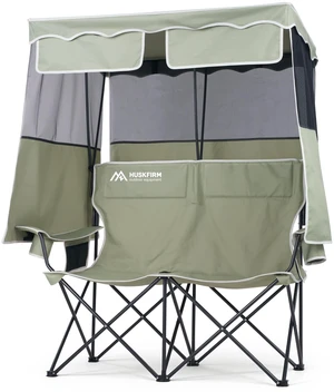 Double Camping Chair with Canopy,2 Person Folding Chair with Canopy, Green | Heavy Duty Camping Chair with Two Cup Holders and Side Pocket, Portable Beach Chair for Outside Camping,Beach,Sports Double Camping Chair with Canopy,2 Person Folding Chair with Canopy, Green | Heavy Duty Camping Chair with Two Cup Holders and Side Pocket, Portable Beach Chair for Outside Camping,Beach,Sports