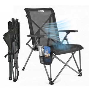 Camping Chair, Full Mesh Folding Beach Chair Breathable High Back Portable Lawn Chair for Outdoor, Armrest, Cup Holder, Easy Use Seat for Travel, Fishing, Pinic Camping Chair, Full Mesh Folding Beach Chair Breathable High Back Portable Lawn Chair for Outdoor, Armrest, Cup Holder, Easy Use Seat for Travel, Fishing, Pinic