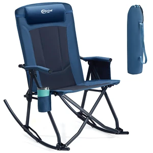 Oversized Folding Rocking Camping Chair Portable Outdoor 400 lb Blue | Folding Rocking Camping Chair Portable Outdoor Rocker with High Back Hard Armrests Carry Bag, support 400 lbs Blue Oversized Folding Rocking Camping Chair Portable Outdoor 400 lb Blue | Folding Rocking Camping Chair Portable Outdoor Rocker with High Back Hard Armrests Carry Bag, support 400 lbs Blue