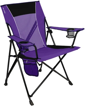 Dual Lock Portable Camping Chairs - Enjoy the Outdoors with a Versatile Folding Chair, Sports Chair, Outdoor Chair & Lawn Chair - Dual Lock Feature Locks Position Kawachi Purple Dual Lock Portable Camping Chairs - Enjoy the Outdoors with a Versatile Folding Chair, Sports Chair, Outdoor Chair & Lawn Chair - Dual Lock Feature Locks Position Kawachi Purple