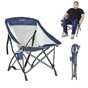 Folding Camping Chair with Breathable Mesh, Portable Outdoor Chair for Adults, Heavy Duty Steel Frame Supports 250 lbs, Built-in Cup Holder, Carry Strap for Camping Beach Sports Tailgating Folding Camping Chair with Breathable Mesh, Portable Outdoor Chair for Adults, Heavy Duty Steel Frame Supports 250 lbs, Built-in Cup Holder, Carry Strap for Camping Beach Sports Tailgating