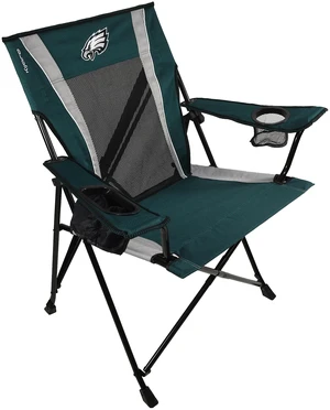 Sports Fan Folding Chair, 26" L x 35.5" W x 37" H, Philadelphia Eagles Sports Fan Folding Chair, 26" L x 35.5" W x 37" H, Philadelphia Eagles