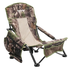 Turkey Hunting Chair, Low Profile Ground Blind Seat | 300LBS Folding Deer Hunting Chair with Carry Bag and Storage Pockets for Fishing Outdoor Travel Picnic Turkey Hunting Chair, Low Profile Ground Blind Seat | 300LBS Folding Deer Hunting Chair with Carry Bag and Storage Pockets for Fishing Outdoor Travel Picnic