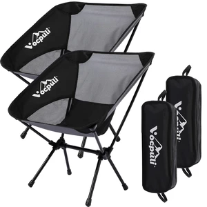 Camping Chairs, Portable Folding Chair Camping Gear for Camping, Hiking, Mountaineering, Beach, Picnic & FestivalGifts for Men 330 lbs Capacity (Black Twin Pack Camping Chairs, Portable Folding Chair Camping Gear for Camping, Hiking, Mountaineering, Beach, Picnic & FestivalGifts for Men 330 lbs Capacity (Black Twin Pack