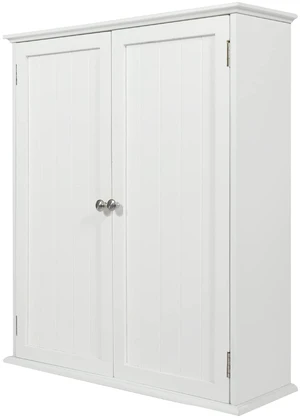 27.6in Length Bathroom Cabinet Wall Mounted | Over Toilet Storage Cabinet with 2 Doors and Adjustable Shelves,Wood Medicine Cabinet for Bathroom, White 27.6in Length Bathroom Cabinet Wall Mounted | Over Toilet Storage Cabinet with 2 Doors and Adjustable Shelves,Wood Medicine Cabinet for Bathroom, White