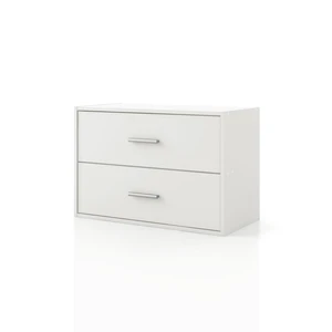 Apexa 2-Drawer Wooden Stackable Storage Drawers, Small Food Pantry Cabinet, Cajonera De Madera, Underbed Drawer Dorm Teen Room Decor & Bedroom, Home Office, Kitchen, White Apexa 2-Drawer Wooden Stackable Storage Drawers, Small Food Pantry Cabinet, Cajonera De Madera, Underbed Drawer Dorm Teen Room Decor & Bedroom, Home Office, Kitchen, White