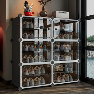 Shoe Rack,Expandable Shoe Cabinet Easy to Assemble. Shoe Storage with Door,Entryway, Closets, Hallway, and Bedroom.Accommodates Up to 24 Pairs of Shoes Shoe Rack,Expandable Shoe Cabinet Easy to Assemble. Shoe Storage with Door,Entryway, Closets, Hallway, and Bedroom.Accommodates Up to 24 Pairs of Shoes
