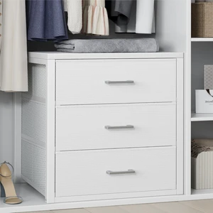 Closet Drawers White 3 Drawer Dresser for Closet Organizers and Storage Bedroom Dorm Modern Closet Drawers White 3 Drawer Dresser for Closet Organizers and Storage Bedroom Dorm Modern
