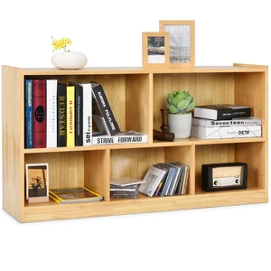5 Cube Bookcase, 2 Tier Wooden Storage Open Bookshelf, Multipurpose Display Storage Cabinet for Living Room, Bedroom, Hallway, Kid's Playroom, Reading Nook (Yellow) 5 Cube Bookcase, 2 Tier Wooden Storage Open Bookshelf, Multipurpose Display Storage Cabinet for Living Room, Bedroom, Hallway, Kid's Playroom, Reading Nook (Yellow)