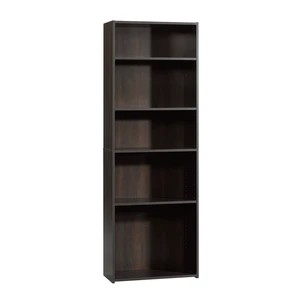 Beginnings 5-Shelf Bookcase, Bookshelf with Adjustable Storage Shelves, in Cinnamon Cherry finish Beginnings 5-Shelf Bookcase, Bookshelf with Adjustable Storage Shelves, in Cinnamon Cherry finish