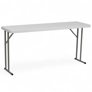 5 ft Plastic Folding Training Table, Granite White | Durable Construction, Commercial Use 5 ft Plastic Folding Training Table, Granite White | Durable Construction, Commercial Use
