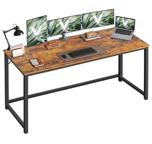 Computer Desk, Steel Frame Gaming Desk for Home Office, 63 Inch | Large Office Desk, Gaming Table For Study, Work, Gaming, Writing, Bedroom, Living Room, Rustic Brown ULWD121K01 Computer Desk, Steel Frame Gaming Desk for Home Office, 63 Inch | Large Office Desk, Gaming Table For Study, Work, Gaming, Writing, Bedroom, Living Room, Rustic Brown ULWD121K01