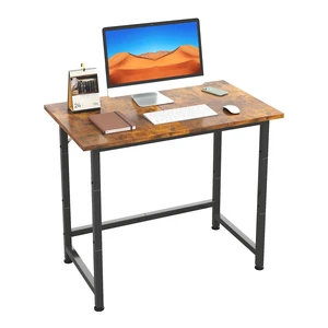 Small Desk, 24 Inch Small Computer Desk for Spaces, Compact Tiny Mini Simple Desk Table for Bedroom Home Office Writing Work Study Kids Student Teacher, Bonus Mousepad, Rustic Brown Small Desk, 24 Inch Small Computer Desk for Spaces, Compact Tiny Mini Simple Desk Table for Bedroom Home Office Writing Work Study Kids Student Teacher, Bonus Mousepad, Rustic Brown