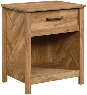 Cannery Bridge Night Stand with Spacious Drawer, Nightstand for Bedroom, Sindoori Mango Finish Cannery Bridge Night Stand with Spacious Drawer, Nightstand for Bedroom, Sindoori Mango Finish