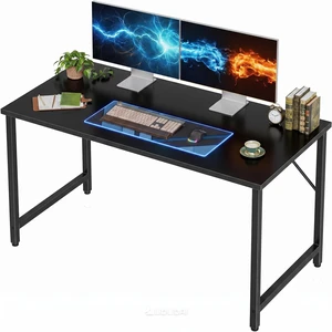 Small Computer Desk with Fabric Drawers, 40 Inch Home Office Desk with Storage Bags and Drawers, Study Writing Gaming Table for Small Spaces, Black Small Computer Desk with Fabric Drawers, 40 Inch Home Office Desk with Storage Bags and Drawers, Study Writing Gaming Table for Small Spaces, Black