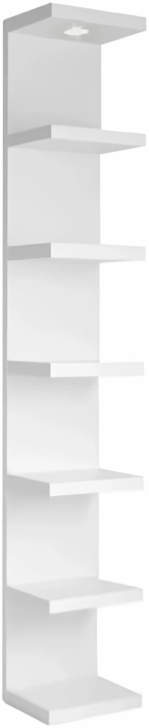 Versatile 7 Tier Wall Shelf Unit,White Lack Wall Shelf,Display Floating Shelf with LED Remote Control Light Versatile 7 Tier Wall Shelf Unit,White Lack Wall Shelf,Display Floating Shelf with LED Remote Control Light
