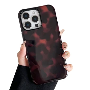 for iPhone 16 Pro Max Case Amber Tortoise Shell Phone Case, Color B | Classic Chic Brown Print Leopard, Soft TPU and Hard Back Shockproof Cover for iPhone 16 Pro Max for iPhone 16 Pro Max Case Amber Tortoise Shell Phone Case, Color B | Classic Chic Brown Print Leopard, Soft TPU and Hard Back Shockproof Cover for iPhone 16 Pro Max