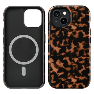 for iPhone 15/14 Case,Girls Women 2 in 1 Magnetic Case,Turtle Shell | [Compatible with MagSafe],[8 ft Drop Protection],360 Degree Full Body Protective Phone Case