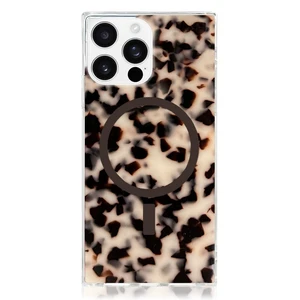 Official Square iPhone 16 Pro Max Case - Blonde Tortoise Shell | Compatible with MagSafe and Wireless Charging - Stylish Lightweight Case for iPhone 16 Pro Max - Drop-Tested & Shockproof Official Square iPhone 16 Pro Max Case - Blonde Tortoise Shell | Compatible with MagSafe and Wireless Charging - Stylish Lightweight Case for iPhone 16 Pro Max - Drop-Tested & Shockproof