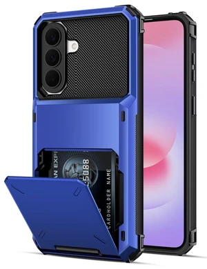 for Samsung Galaxy A37 Case Wallet, 5 Credit Card Holder, Blue | ID Slot Flip Cover Wallet Case, Back Pocket Protective Hard Rubber Bumper Armor Non-Slip for Samsung A37 6.7 inch Women Men for Samsung Galaxy A37 Case Wallet, 5 Credit Card Holder, Blue | ID Slot Flip Cover Wallet Case, Back Pocket Protective Hard Rubber Bumper Armor Non-Slip for Samsung A37 6.7 inch Women Men