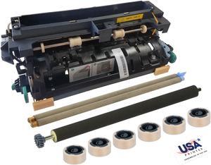 USA Printer 40X4724-USA (39V3590 330-9784) Maintenance Kit for Lexmark T650 T652 T654 T656 X652 X654 X656 X658 includes 40X4418 Fuser, 40X1886 Transfer Roller, Tray 1-3 Roller Kit (110V)