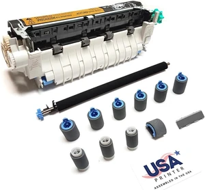 USA Printer Q2436A-DMK-USA (Q2436-69007) Deluxe Maintenance Kit for HP LaserJet 4300 includes RM1-0101 Fuser, RM1-0699 Transfer Roller, & Tray 1-4 Roller Kit (110V) USA Printer Q2436A-DMK-USA (Q2436-69007) Deluxe Maintenance Kit for HP LaserJet 4300 includes RM1-0101 Fuser, RM1-0699 Transfer Roller, & Tray 1-4 Roller Kit (110V)