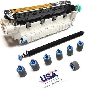 USA Printer Q2436A-MTKv2-USA (Q2436-69007) Maintenance Kit for HP LaserJet 4300 includes RM1-0101 Fuser, RM1-0699 Transfer Roller, & Tray 1-4 Roller Kit (110V) USA Printer Q2436A-MTKv2-USA (Q2436-69007) Maintenance Kit for HP LaserJet 4300 includes RM1-0101 Fuser, RM1-0699 Transfer Roller, & Tray 1-4 Roller Kit (110V)