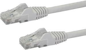 1FT CAT6 WHITE SNAGLESS