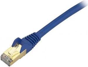 30FT CAT6A BLUE ETHERNET STP