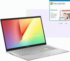 Asus VivoBook S15 S533 S533EADH51WH 156 Notebook  Full  Microsoft 365 Bundle