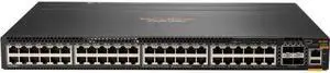 Aruba 6300M 48-port 1GbE and 4-port SFP56 Power-to-Port 2 Fan Trays 1 PSU Bundle - 48 Ports - Manageable - TAA Compliant - 3 Layer Supported - Modular - 75 W Power Consumption - Twisted Pair, Optical