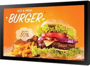Samsung OH24B Digital Signage Display/Appliance - 24" LCD - ARM Cortex A72 1.70 GHz - 1920 x 1080 - 1500 Nit - 1080p - HDMI - USB - SerialEthernet - Tizen 6.5 - Black