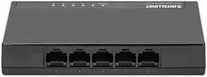 Intellinet 5-Port Gigabit Ethernet Switch - Fast & Reliable Network Hub for Home/Office, Plug-and-Play Installation, Eco-Friendly, Compact Design - 561747