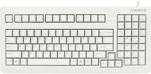 Cherry Classic Line Compact USB Wired Keyboard Light Gray (G80-1800 ) G80-1800LPCEU-0