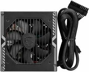 MSI MAG 650W Power Supply - ATX - 120 V AC, 230 V AC Input - 650 W - Active PFC - 1 Fan(s) - 85% Efficiency