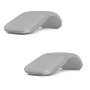 Microsoft Surface Arc Touch Mouse Platinum + Surface Arc Touch Mouse Platinum - Wireless - Bluetooth Connectivity - Ultra-slim & lightweight - Innovative full scroll plane Microsoft Surface Arc Touch Mouse Platinum + Surface Arc Touch Mouse Platinum - Wireless - Bluetooth Connectivity - Ultra-slim & lightweight - Innovative full scroll plane