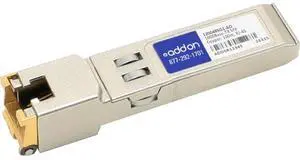 AddOn AdTran 1200485G1 Compatible TAA Compliant 10/100/1000Base-TX SFP Transceiver [Copper, 100m, RJ-45] (1200485g1-ao)